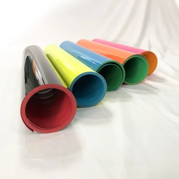 PU 1mm thick double color heat transfer vinyl